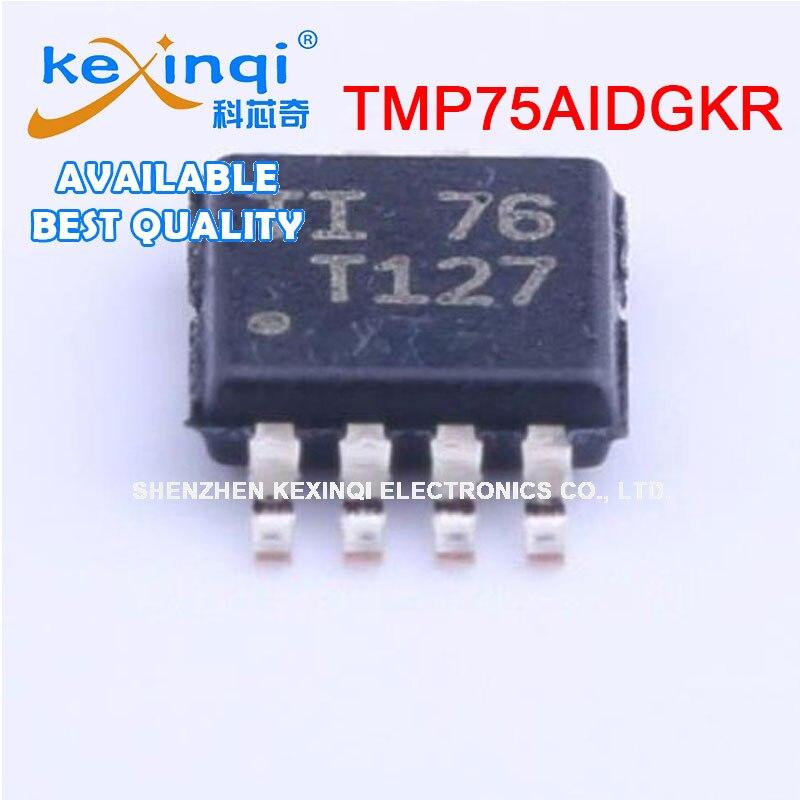 TMP75AIDGKR TMP75AIDGK Код T127 Датчик температуры Пакет MSOP8 Новый Можно оптом Лучшее высокое качество
TMP75AIDGKR TMP75AIDGK Код T127 Датчик температуры Пакет MSOP8 Новый Можно оптом Лучшее высокое качество