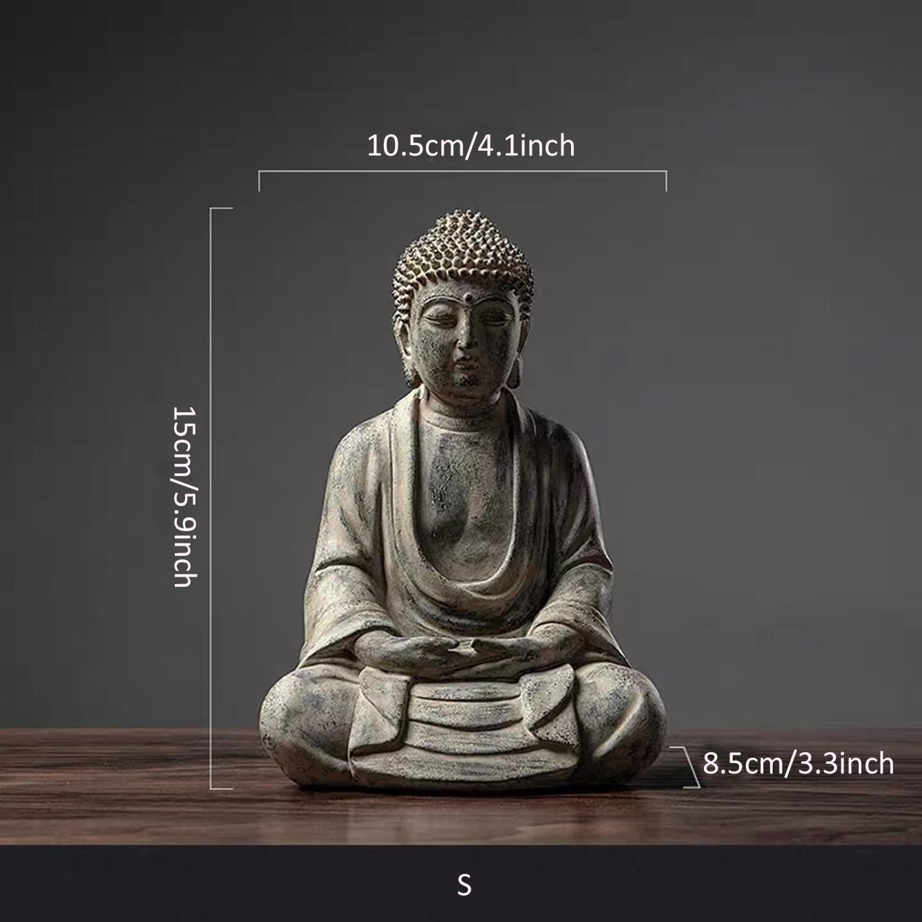 FengShui Buddha lucky Statue Outdoor, Garden Decor Buddha Sculpture for Home Meditation Decor Patio Desk Porch Yard Art Resin
FengShui Buddha lucky Statue Outdoor, Garden Decor Buddha Sculpture for Home Meditation Decor Patio Desk Porch Yard Art Resin