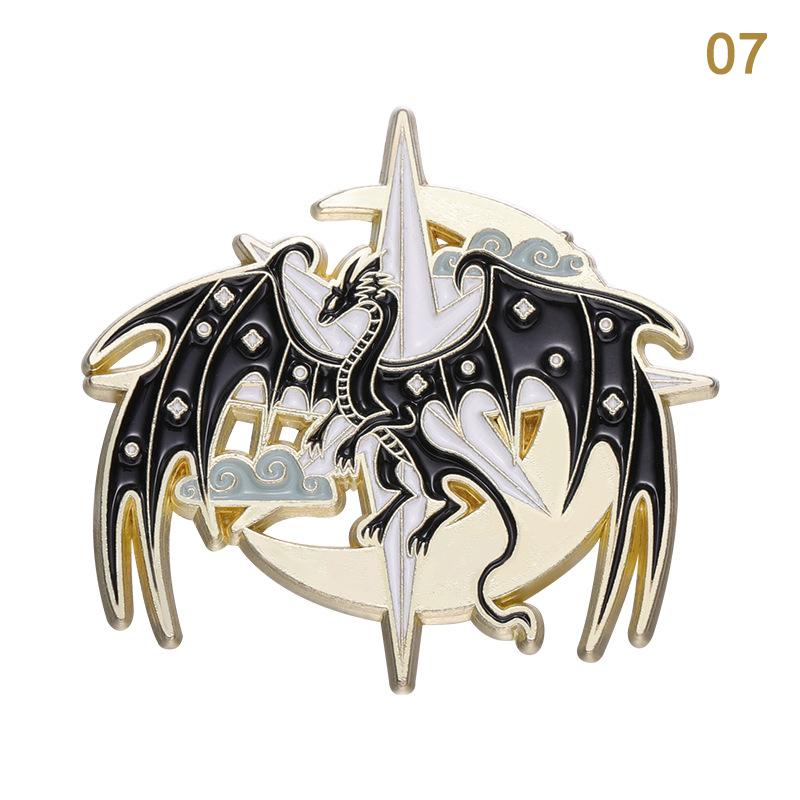 Dragon Birds Animals Pin Lapel Metal Gifts Backpack Hat Friends Brooch Badge Jewelry Accessories 07
Dragon Birds Animals Pin Lapel Metal Gifts Backpack Hat Friends Brooch Badge Jewelry Accessories 07