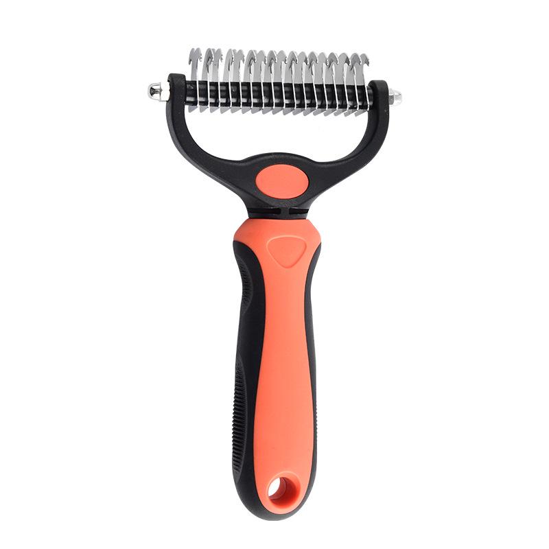 Large Universal Double-Sided Detangling Comb for Cat & Dog Hair Removal OPP Bagged
Large Universal Double-Sided Detangling Comb for Cat & Dog Hair Removal OPP Bagged