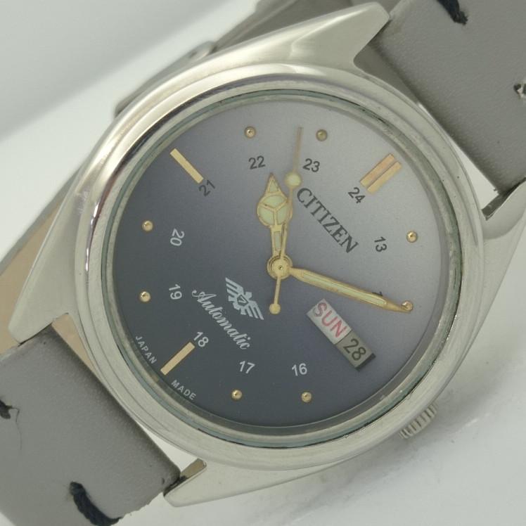 USED VINTAGE CITIZEN AUTOMATIC 8200 JAPAN MENS GREY DIAL WATCH 001-a411347-4 B001-a411347
USED VINTAGE CITIZEN AUTOMATIC 8200 JAPAN MENS GREY DIAL WATCH 001-a411347-4 B001-a411347
