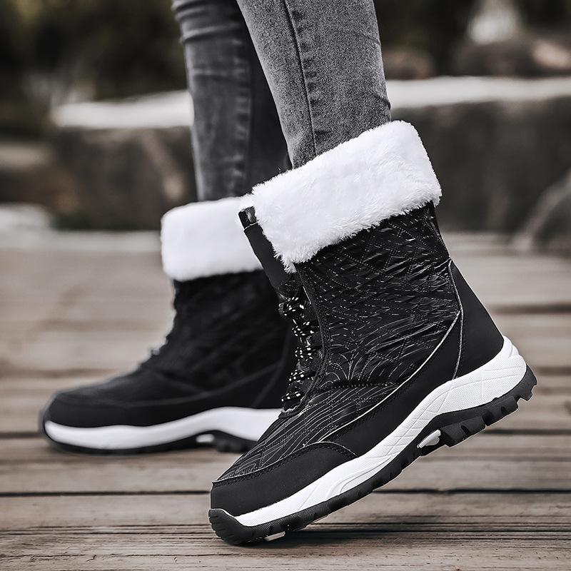 2024 autumn and winter large size snow boots women s winter outdoor large cotton shoes thick-soled warm piled thickened cotton boots 42 чорний
2024 autumn and winter large size snow boots women s winter outdoor large cotton shoes thick-soled warm piled thickened cotton boots 42 чорний
