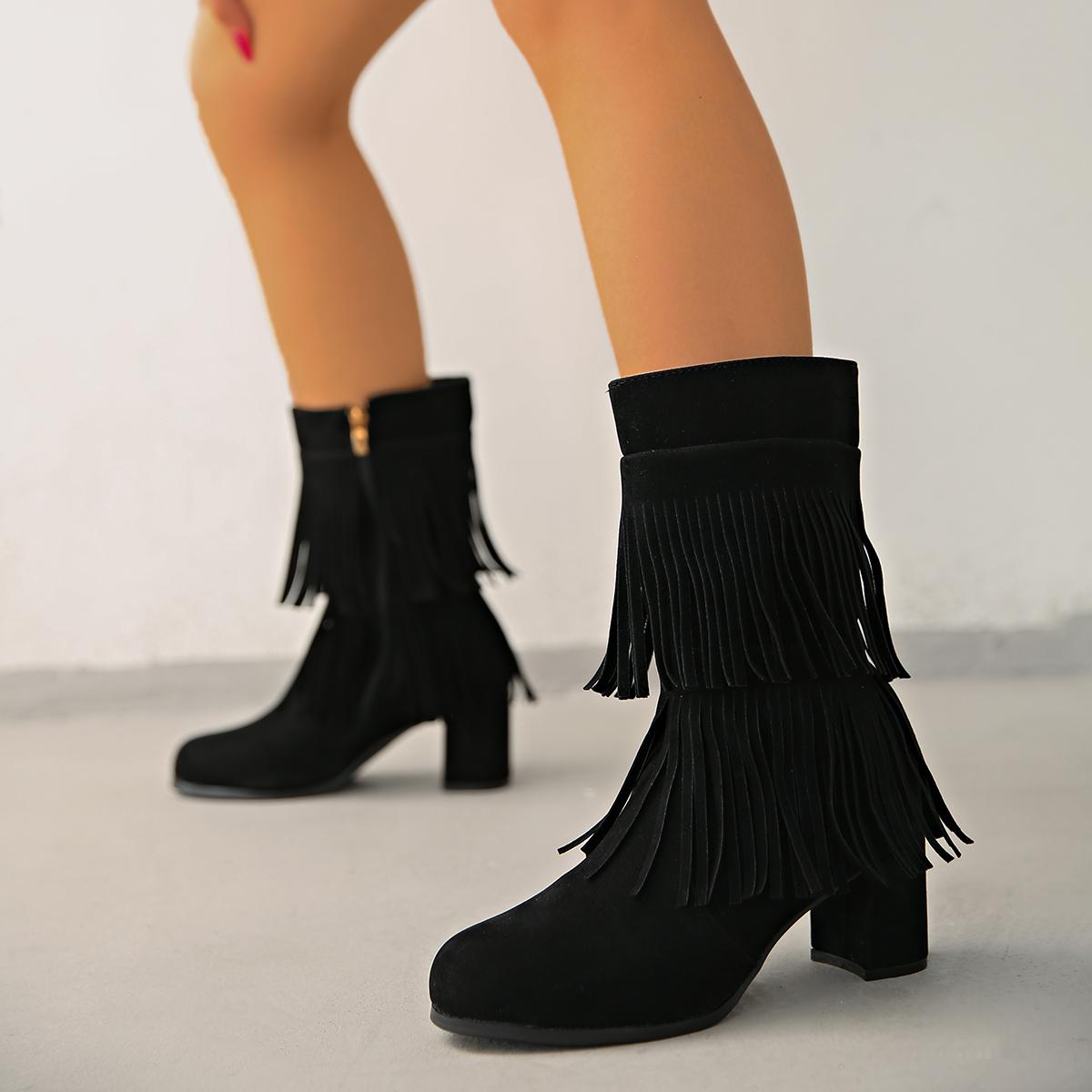 2026 New Women Knee High Boots Fashion Fringe Winter Shoes Ladies Party Large Size Designer Ankle Boots Women Zapatos De Muje 36 чорний
2026 New Women Knee High Boots Fashion Fringe Winter Shoes Ladies Party Large Size Designer Ankle Boots Women Zapatos De Muje 36 чорний
