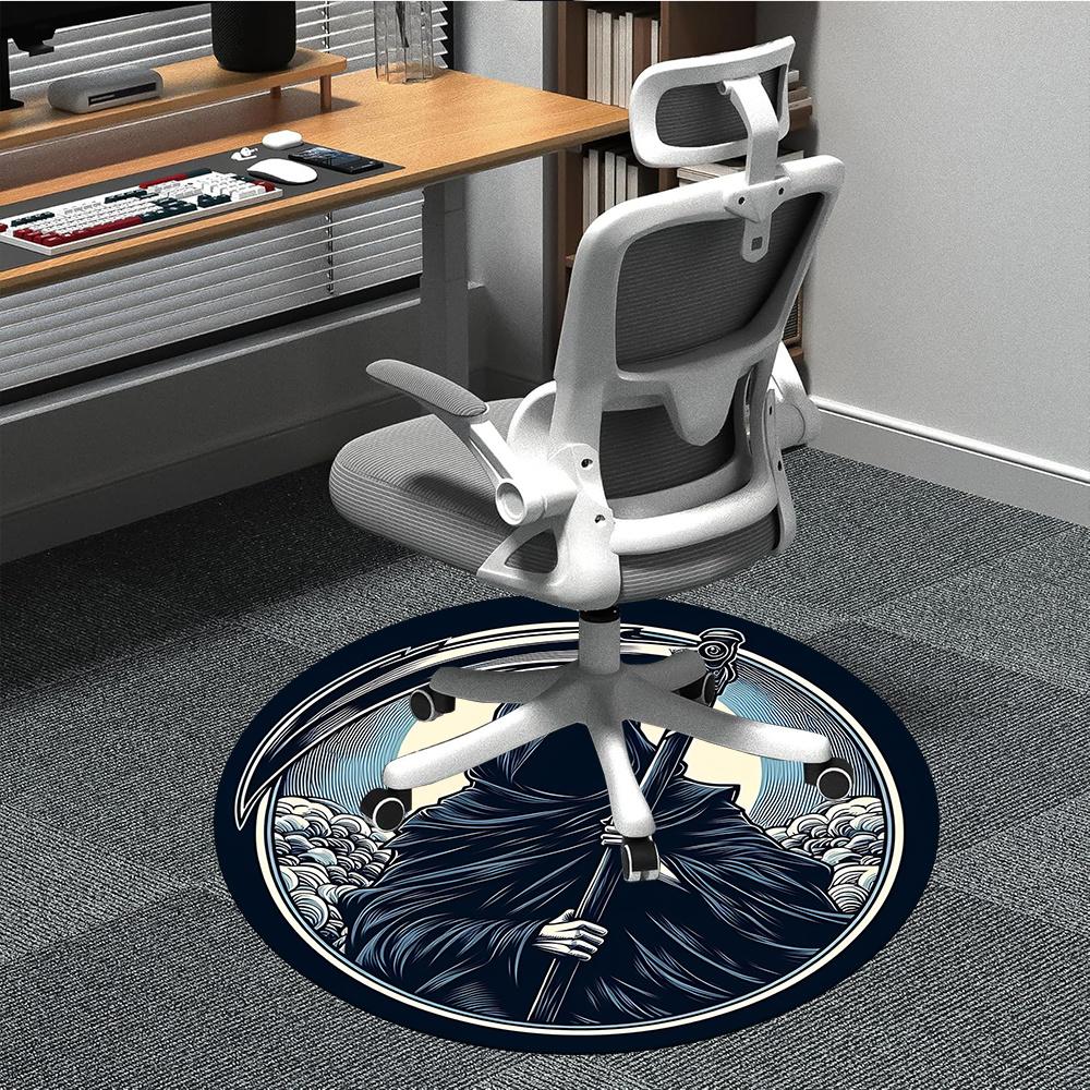 1pcDeath Grim Reaper Office Round Area Rug, Indoor Mat Suitable ForOffice, Under Office Chairs Bedroom Living Room Home Decor, Room Deco 031 80cm by 80cm
1pcDeath Grim Reaper Office Round Area Rug, Indoor Mat Suitable ForOffice, Under Office Chairs Bedroom Living Room Home Decor, Room Deco 031 80cm by 80cm