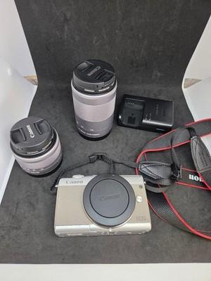 Canon EOS M100 Mirrorless Camera Double Zoom Kit (includes two lenses) Used
Canon EOS M100 Mirrorless Camera Double Zoom Kit (includes two lenses) Used