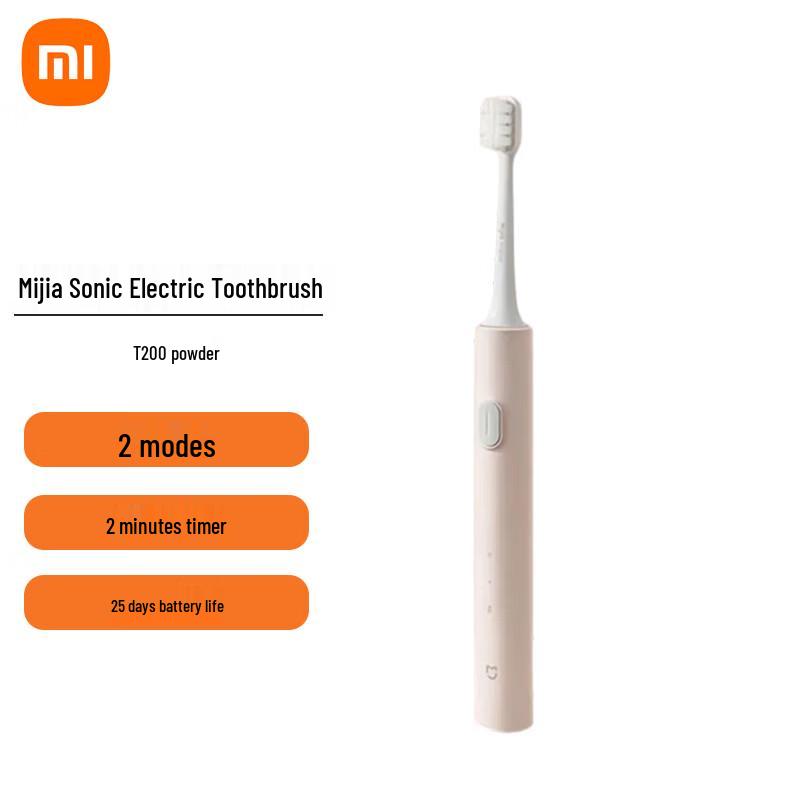 Xiaomi Mijia T200 Sonic Electric Toothbrush - Pink CN plug (adapter included)
Xiaomi Mijia T200 Sonic Electric Toothbrush - Pink CN plug (adapter included)
