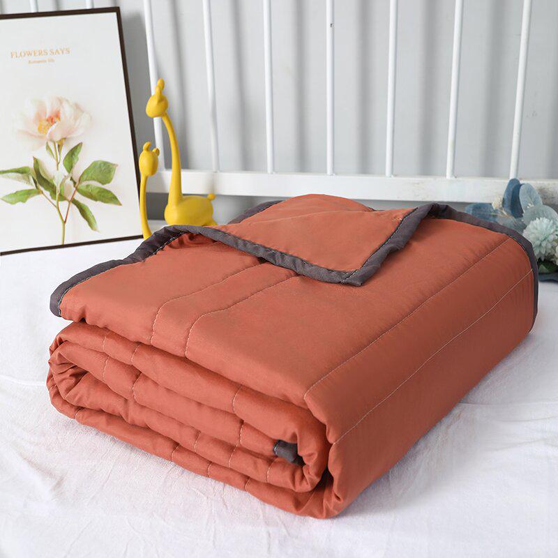 Machine-Washable Washed Cotton Quilt for Dorms - Super Soft for Summer & Air Conditioning, Spring/Autumn Use, Available in Single & Double Sizes 100*140 cm
Machine-Washable Washed Cotton Quilt for Dorms - Super Soft for Summer & Air Conditioning, Spring/Autumn Use, Available in Single & Double Sizes 100*140 cm