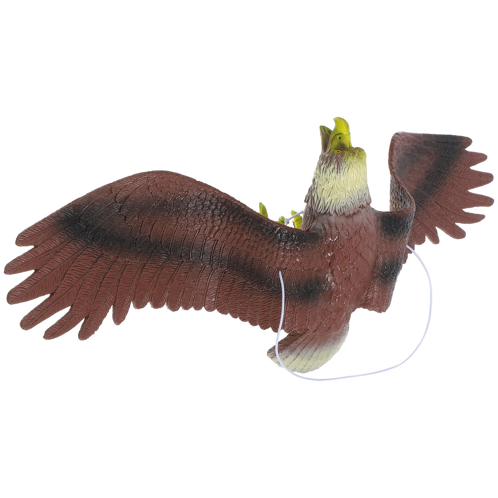 Vivid Flying Bird Hawk Pigeon Decoy Garden Crow Scarer Yard Scarecrow Weed with Hook and Wire Garden Supplies коричневий
Vivid Flying Bird Hawk Pigeon Decoy Garden Crow Scarer Yard Scarecrow Weed with Hook and Wire Garden Supplies коричневий