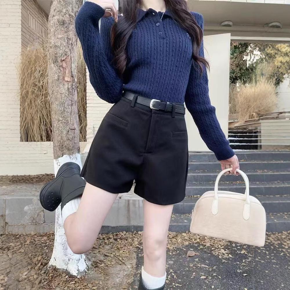 Korean Style High-Waist Wool Wide-Leg Shorts for Women - Autumn/Winter Collection L серый
Korean Style High-Waist Wool Wide-Leg Shorts for Women - Autumn/Winter Collection L серый