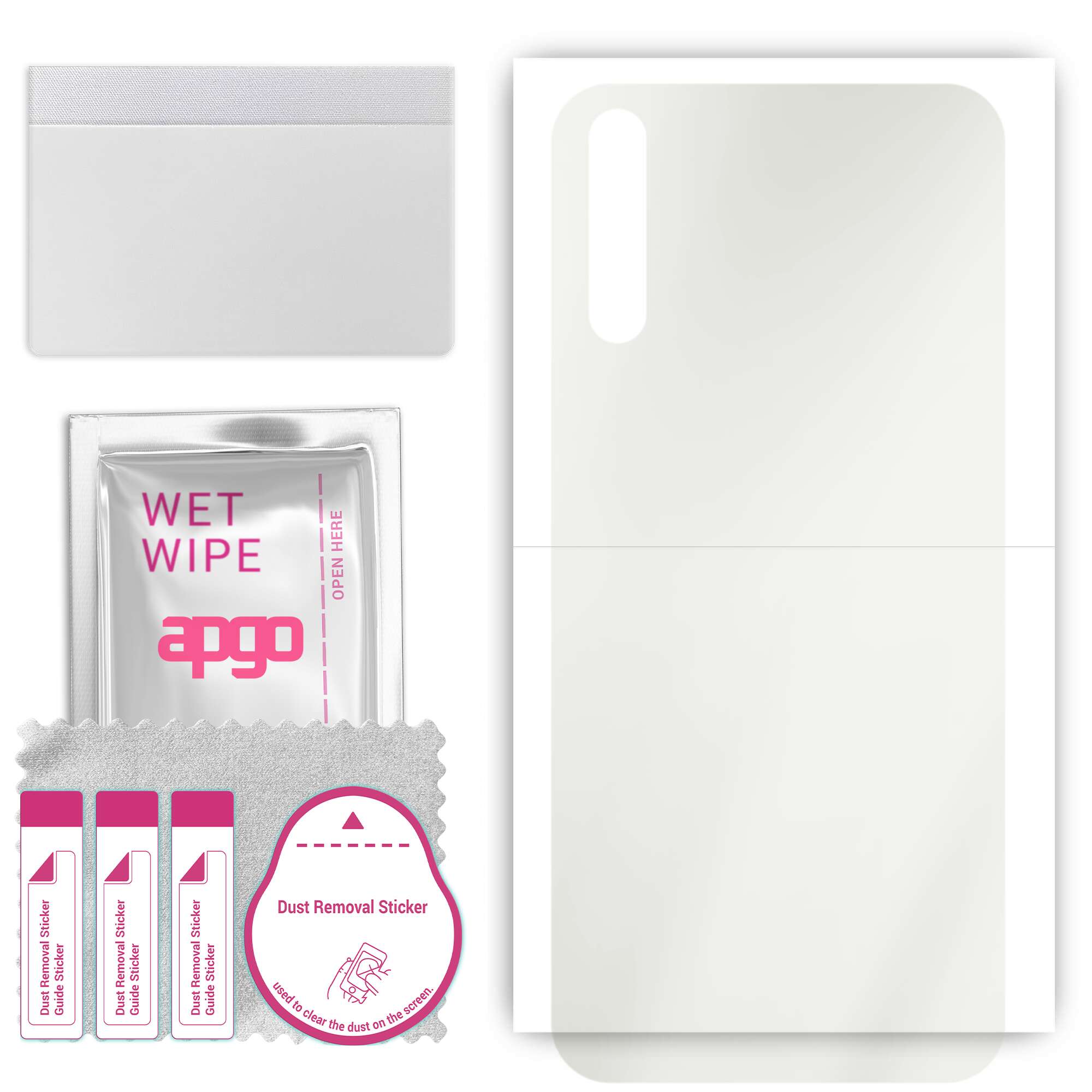 apgo MATTE Protective Skin Sticker for the back compatible with Huawei Y8p, Wrap Film, Hydrogel Film, Flexible, Soft TPU with positioning layer easy i
apgo MATTE Protective Skin Sticker for the back compatible with Huawei Y8p, Wrap Film, Hydrogel Film, Flexible, Soft TPU with positioning layer easy i