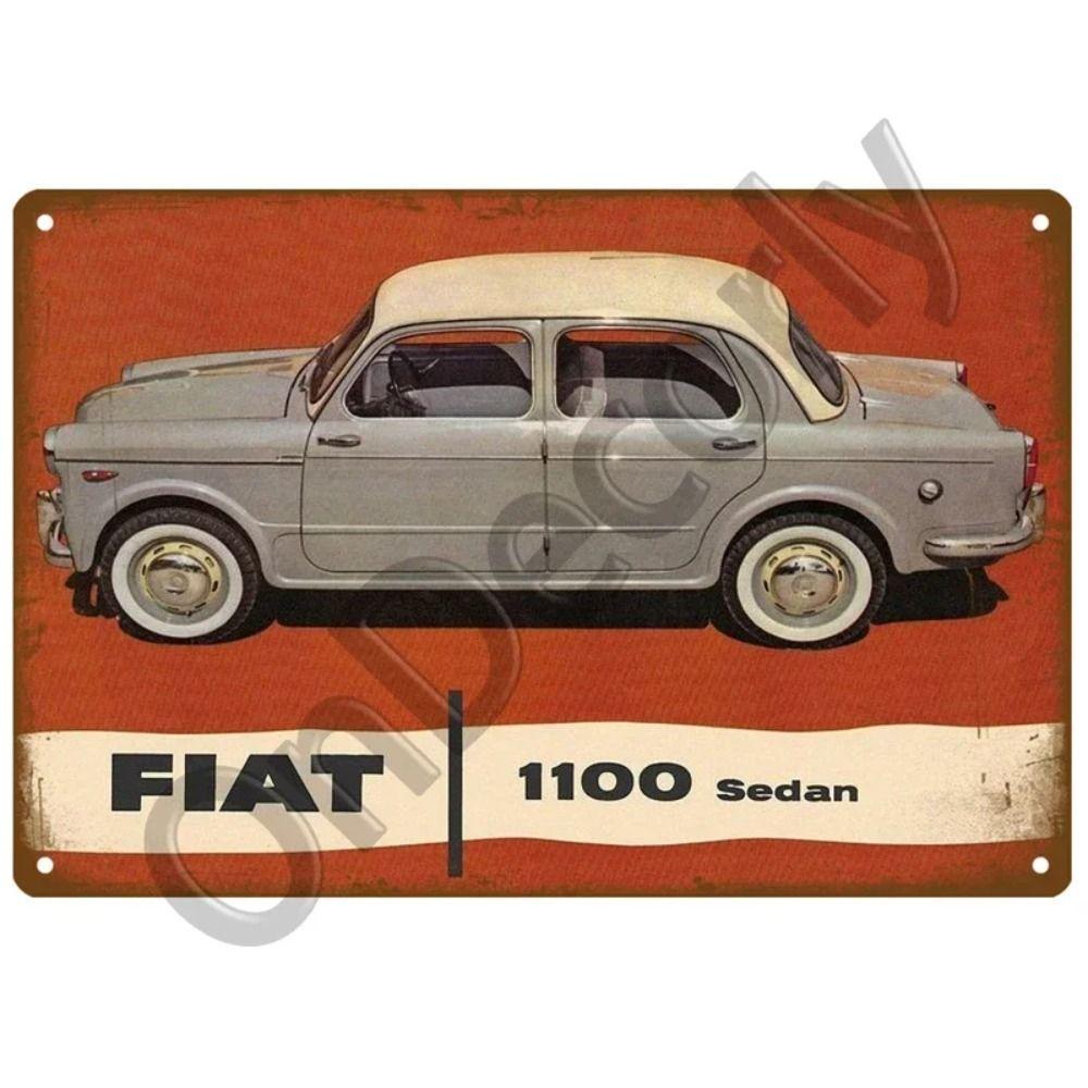 FIAT Garage Bar Metal Sign, Auto Brand Wall Decor 20x30cm
FIAT Garage Bar Metal Sign, Auto Brand Wall Decor 20x30cm
