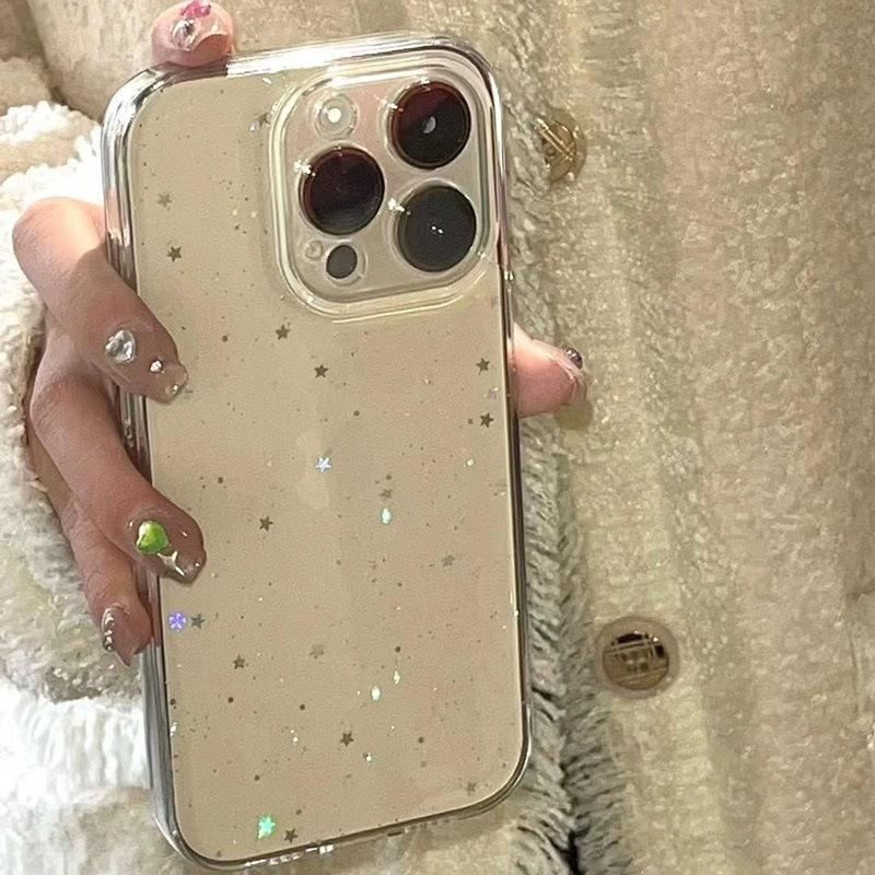 Apple 17Promax Transparent Fine Glitter Phone Case For Iphone16 Silicone Female Sequins iPhone 7/8/SE 2020
Apple 17Promax Transparent Fine Glitter Phone Case For Iphone16 Silicone Female Sequins iPhone 7/8/SE 2020