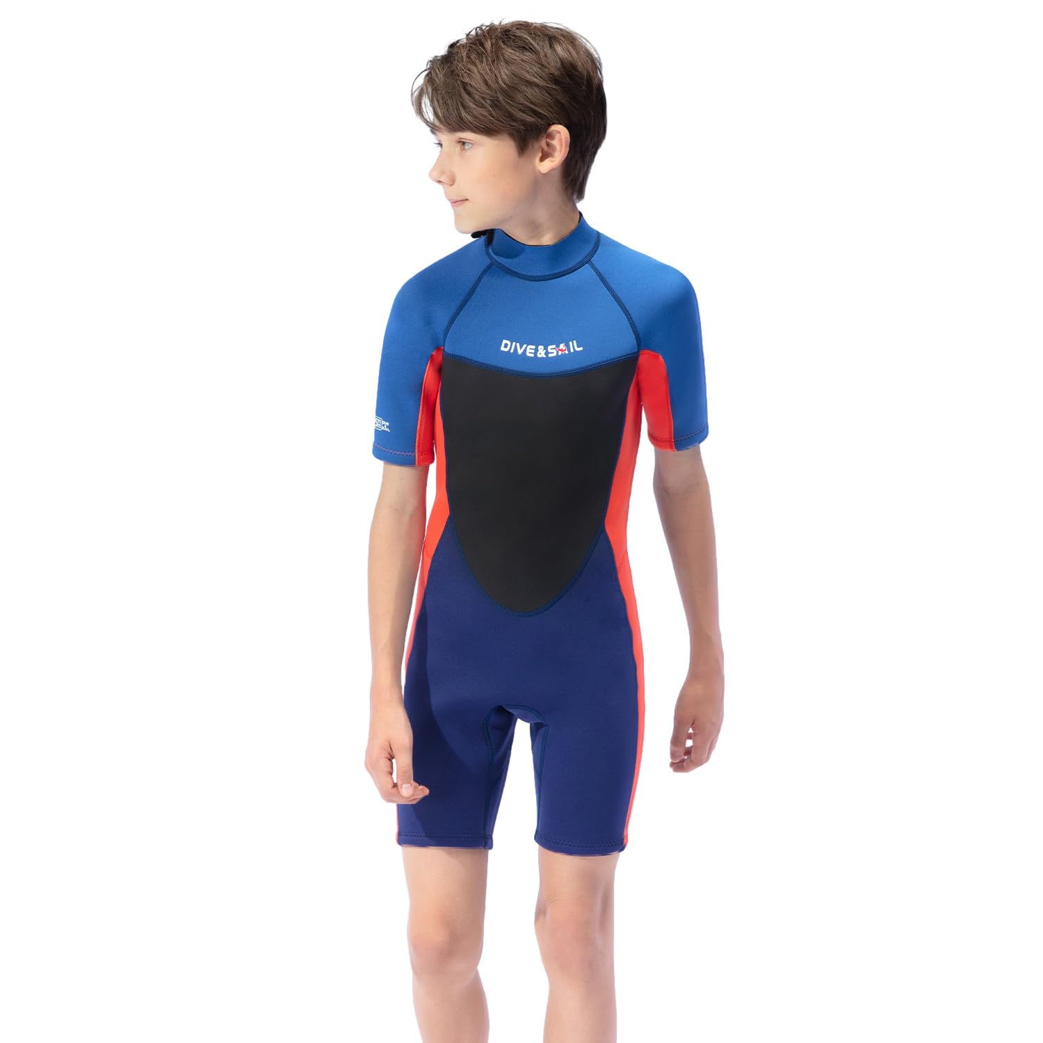 Wetsuit Spring Kids Junior Short Sleeve Spring Shorty Snorkeling Surfing Scuba Diving Surfboard Injury Prevention 8 Sizes 2.5mm
Wetsuit Spring Kids Junior Short Sleeve Spring Shorty Snorkeling Surfing Scuba Diving Surfboard Injury Prevention 8 Sizes 2.5mm