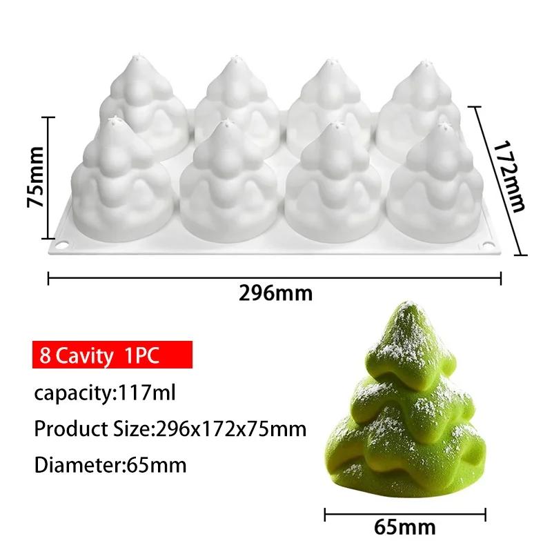 3D Cream Christmas Tree Chocolate Cake Baking Tool Xmas Tree Multi Cavity Silicone Mold Cake Biscuit Jelly Muffin Making Mould
3D Cream Christmas Tree Chocolate Cake Baking Tool Xmas Tree Multi Cavity Silicone Mold Cake Biscuit Jelly Muffin Making Mould