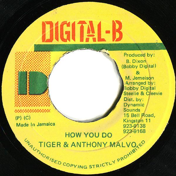 7-дюймовая пластинка TIGER & ANTHONY MALVO - How You Do NONE Digital-B 1988 Ямайка Регги, Ска и Даб Б/у
7-дюймовая пластинка TIGER & ANTHONY MALVO - How You Do NONE Digital-B 1988 Ямайка Регги, Ска и Даб Б/у