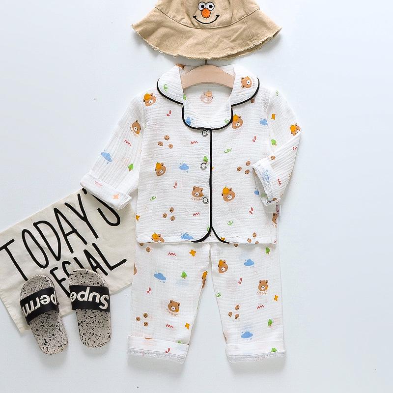 CA56 Муфулуи Детская пижама в корейском стиле на раннюю осень - Дышащие костюмы для дома для мальчиков и девочек. 90 cm
CA56 Муфулуи Детская пижама в корейском стиле на раннюю осень - Дышащие костюмы для дома для мальчиков и девочек. 90 cm