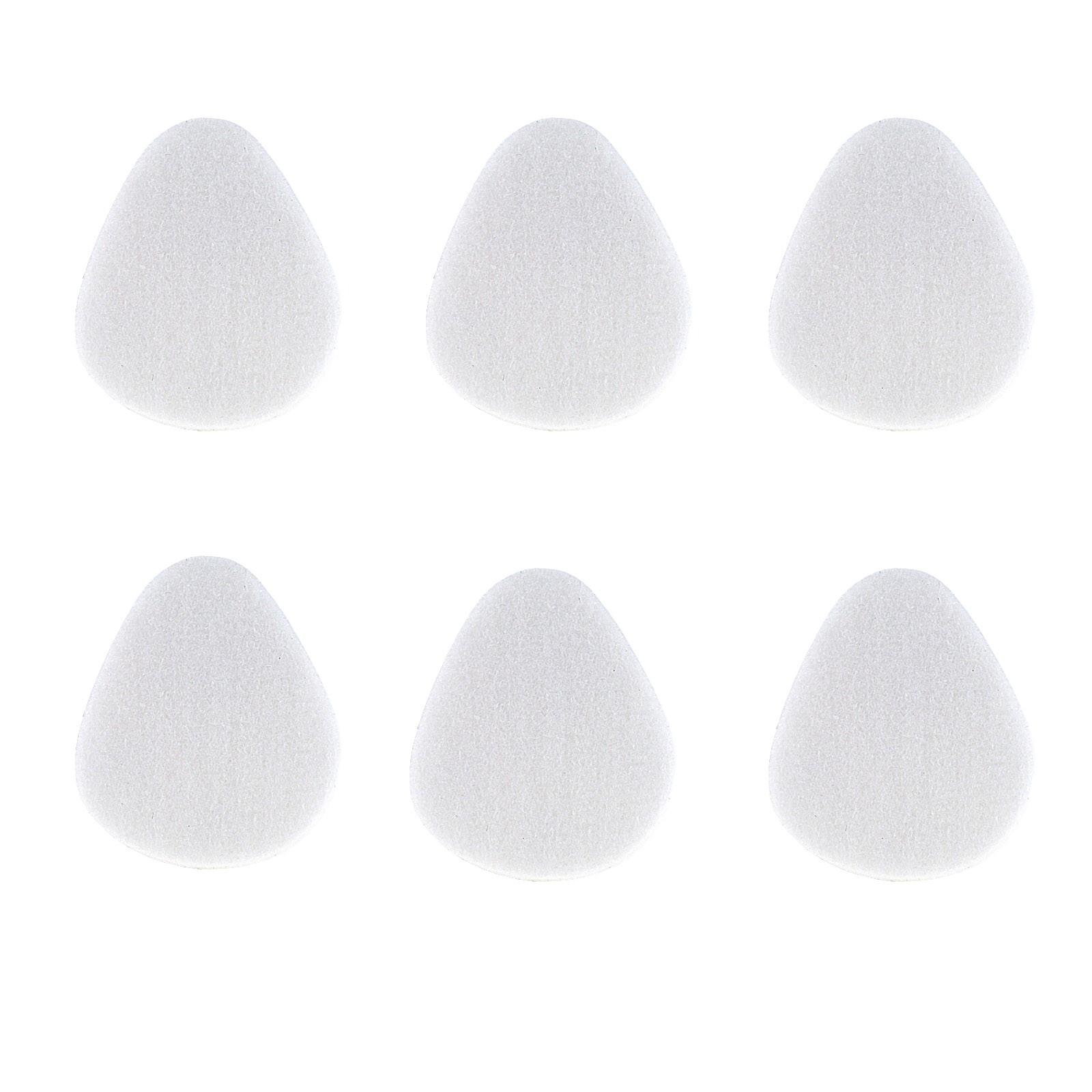 Подушечка для передней части стопы, утолщенная подушечка половинного размера, подушечка для высоких каблуков, женская летняя подушечка для передней части стопы, половинная подушечка, противоболь и противоскользящая подушечка One Size белый