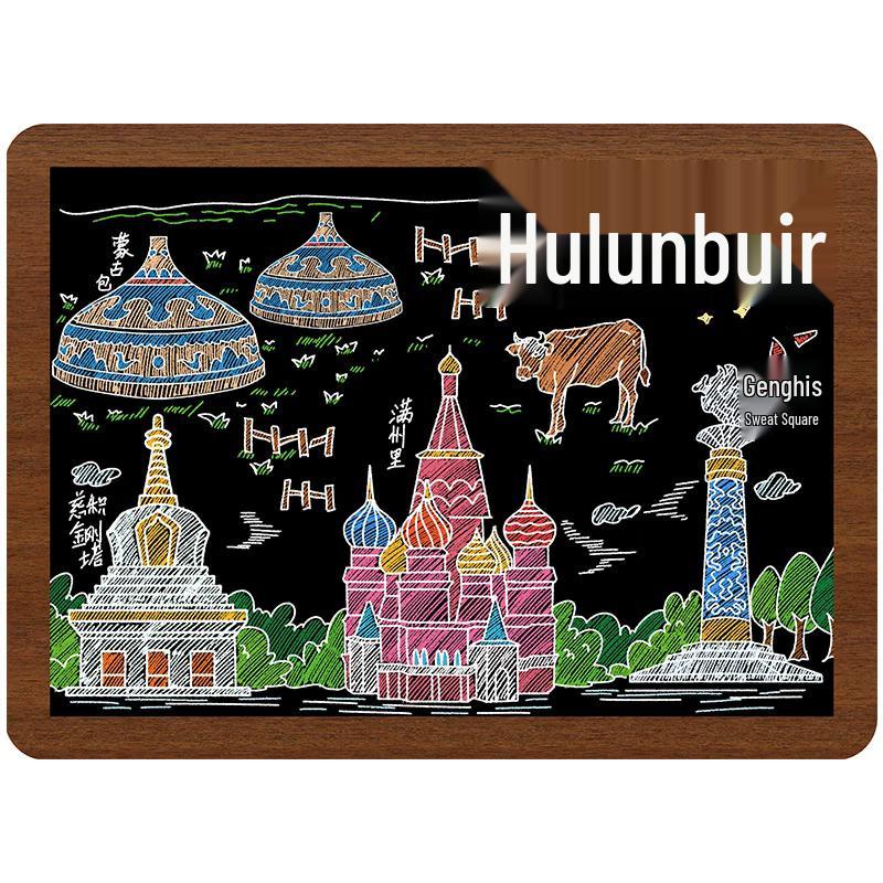 Hand-painted City Souvenir Refrigerator Magnets
Hand-painted City Souvenir Refrigerator Magnets