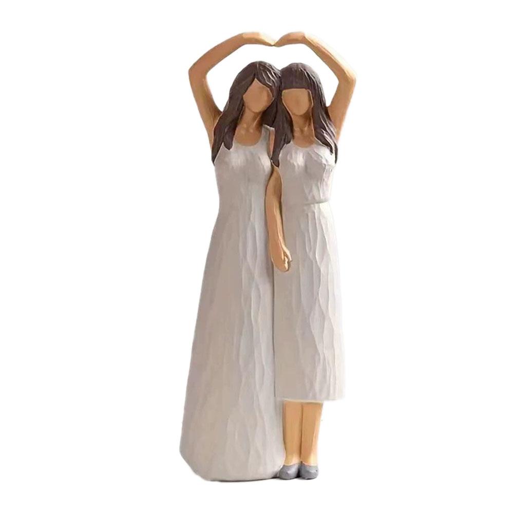 Mother Daughter Figurines Hand-Painted Resin Sculpted Figure Gifts For Mom From Daughter Birthday Mother s Day Home Decor Statue
Mother Daughter Figurines Hand-Painted Resin Sculpted Figure Gifts For Mom From Daughter Birthday Mother s Day Home Decor Statue