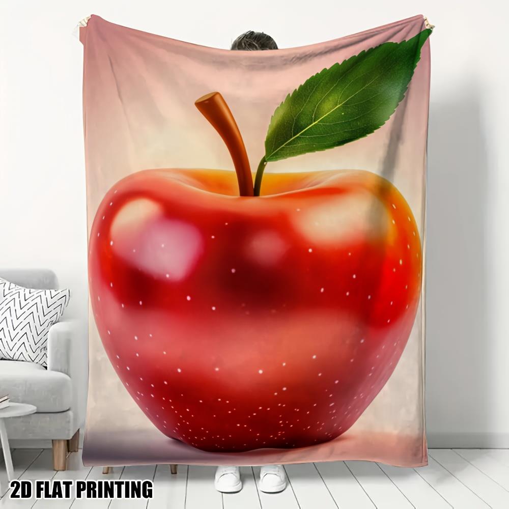 Bright apples and leaves Flannel printed blanket suitable for all seasons suitable for living room office sofa and travel 75x100cm (30x40inch)
Bright apples and leaves Flannel printed blanket suitable for all seasons suitable for living room office sofa and travel 75x100cm (30x40inch)