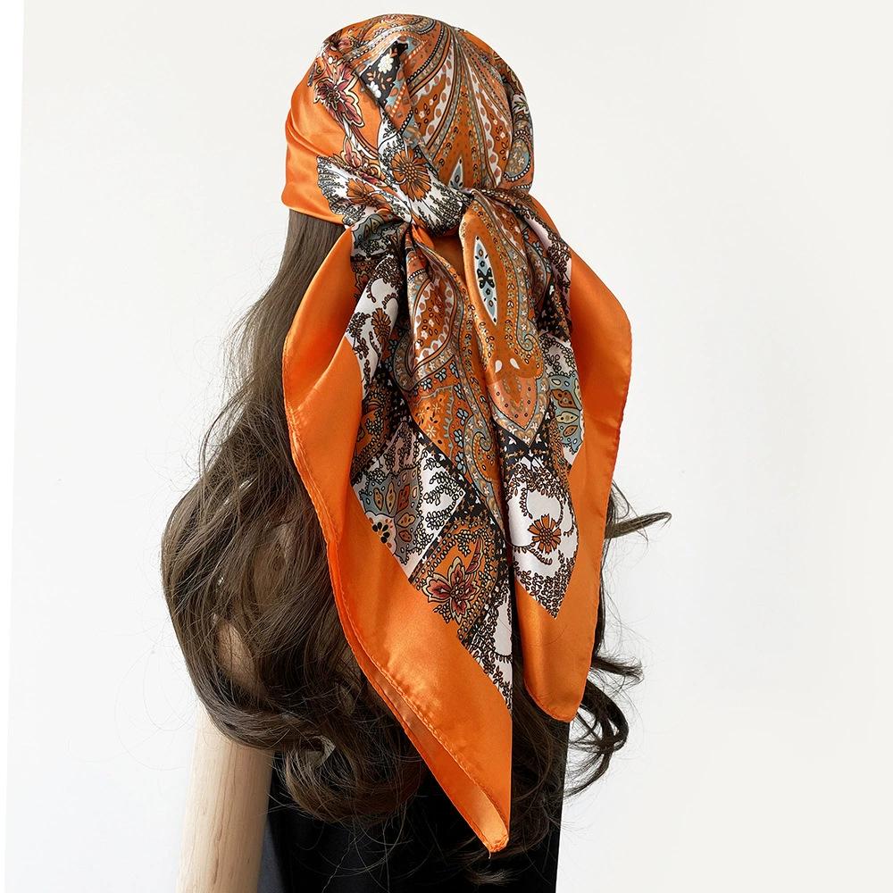 Luxury Women s Retro Print Silk Satin Square Scarf (90cm) 90x90cm
Luxury Women s Retro Print Silk Satin Square Scarf (90cm) 90x90cm