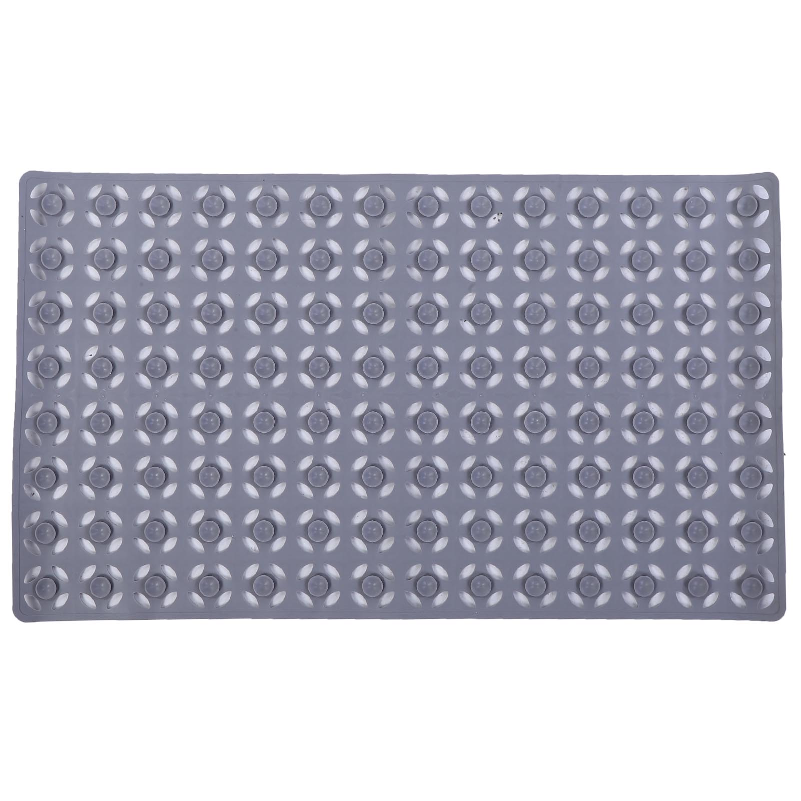 15.7x27.6in Non Slip Bath Mat TPE Soft On Feet Bathroom Shower Mat with Suction Cups Drainage Holes Gray
15.7x27.6in Non Slip Bath Mat TPE Soft On Feet Bathroom Shower Mat with Suction Cups Drainage Holes Gray