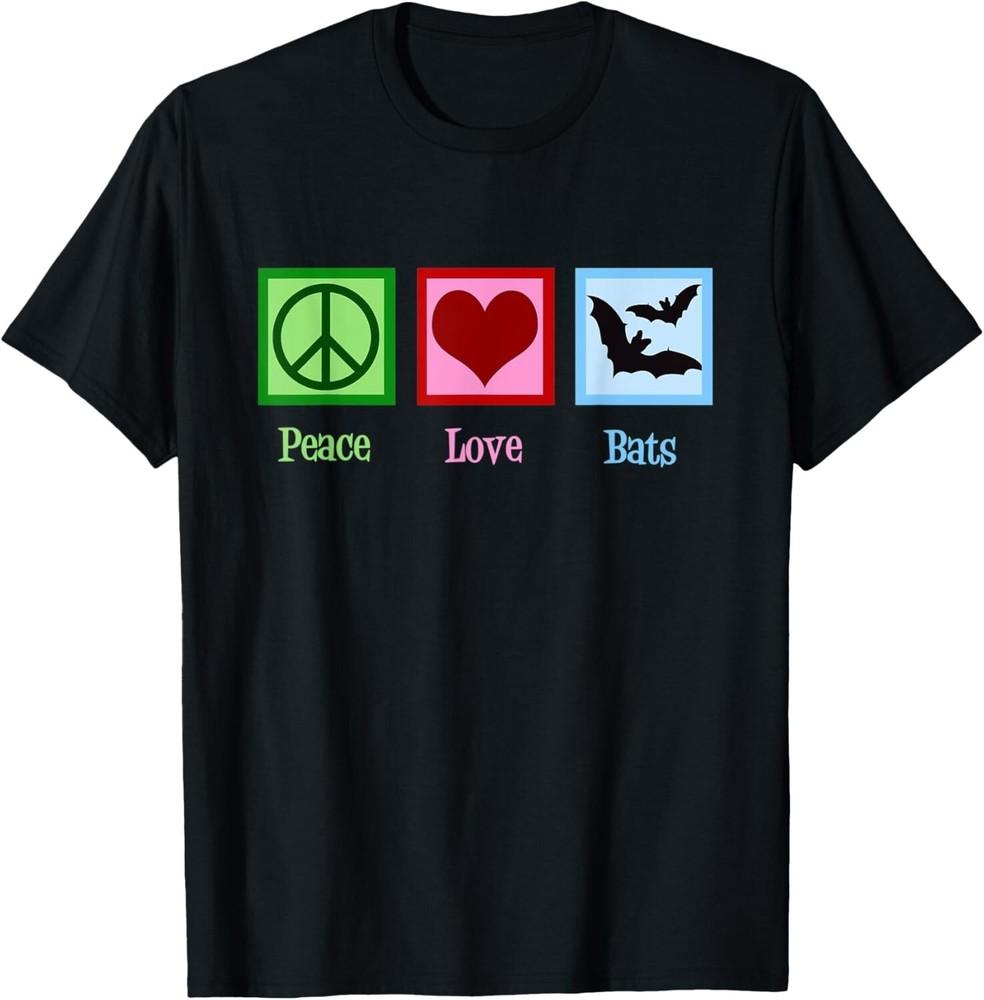 Cute Bat - Peace Love Bats for Halloween Gift Unisex T-Shirt 3XL
Cute Bat - Peace Love Bats for Halloween Gift Unisex T-Shirt 3XL