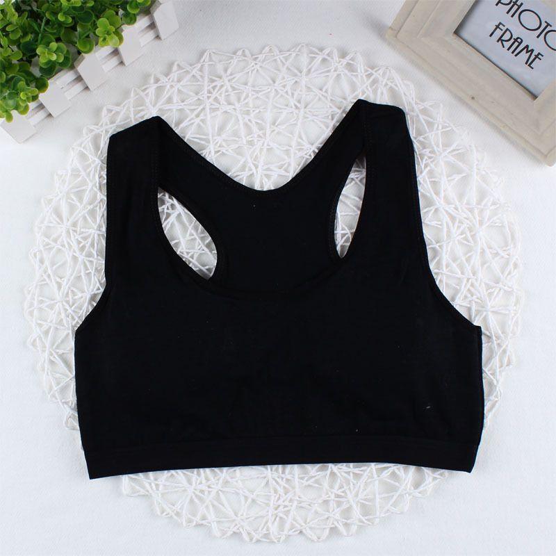 Детский бюстгальтер для подростков, нижнее белье для девочек, одежда из хлопка, спортивный бюстгальтер для подростков с накладкой на грудь one size чёрный
Детский бюстгальтер для подростков, нижнее белье для девочек, одежда из хлопка, спортивный бюстгальтер для подростков с накладкой на грудь one size чёрный