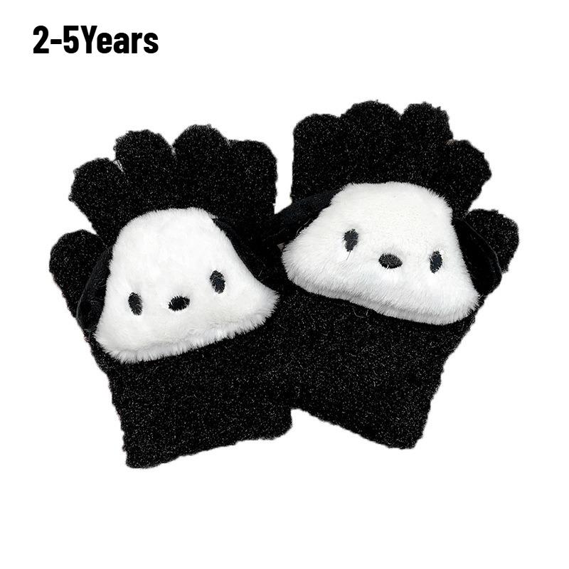 1 Pair Cute 3D Character Autumn and Winter Gloves Children’s Fleece-Lined Thickened Knitted Gloves for Boys Girls Babies чорний
1 Pair Cute 3D Character Autumn and Winter Gloves Children’s Fleece-Lined Thickened Knitted Gloves for Boys Girls Babies чорний