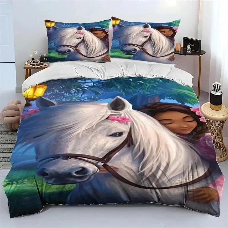 Spirit Riding Fre Horses Beding Set Printed Bed Linen Set With Pilowcase Bed Soft Duvet Cover Soft Single Double Quen Super King-Sized Dimensionsd 100*200cm Single
Spirit Riding Fre Horses Beding Set Printed Bed Linen Set With Pilowcase Bed Soft Duvet Cover Soft Single Double Quen Super King-Sized Dimensionsd 100*200cm Single
