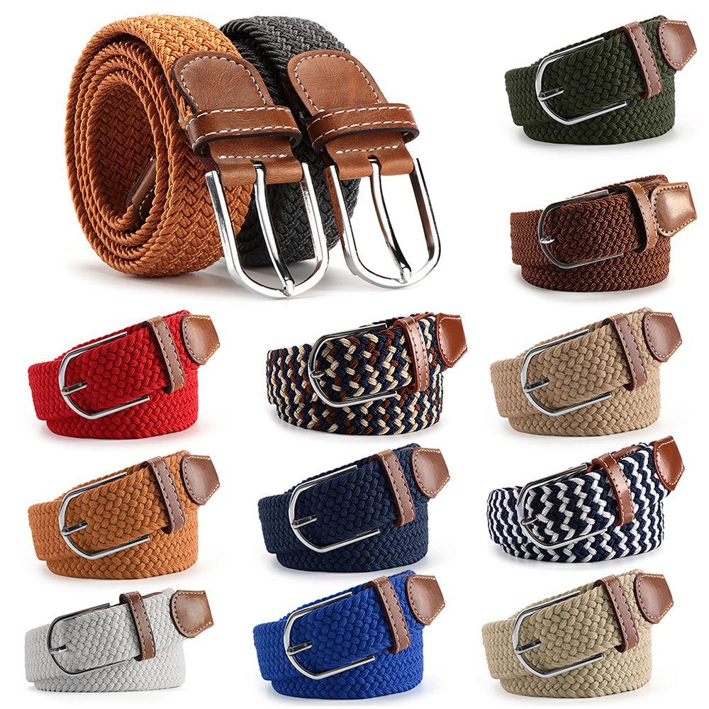 Casual Classic PU Leather Buckle Braided Stretch Belt Waistband Canvas Belts Elasticated Fabric Blue & white
Casual Classic PU Leather Buckle Braided Stretch Belt Waistband Canvas Belts Elasticated Fabric Blue & white