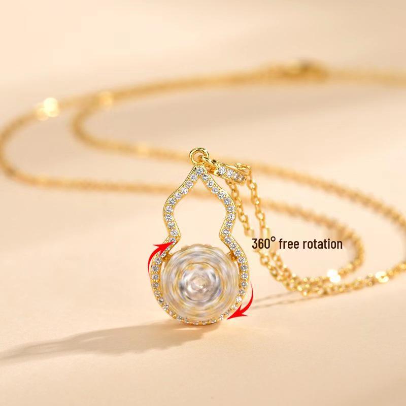 Цепочка на ключицу в китайском стиле с вращающейся тыквой - Подарок для влюбленных серебряный
Цепочка на ключицу в китайском стиле с вращающейся тыквой - Подарок для влюбленных серебряный