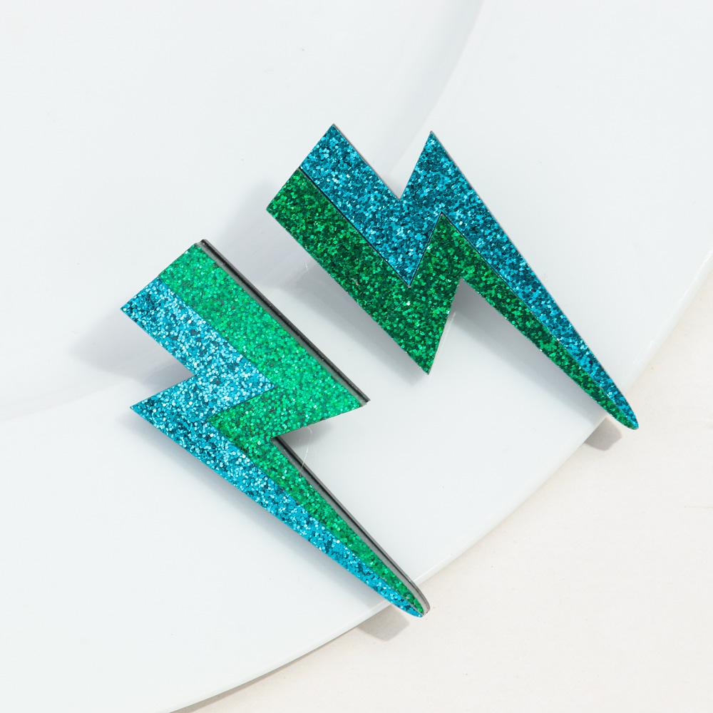 New Creative Acrylic Stud Earrings for Women Funny Glitter Multicolor Lightning Drop Earring Punk Trendy Jewelry Gift
New Creative Acrylic Stud Earrings for Women Funny Glitter Multicolor Lightning Drop Earring Punk Trendy Jewelry Gift
