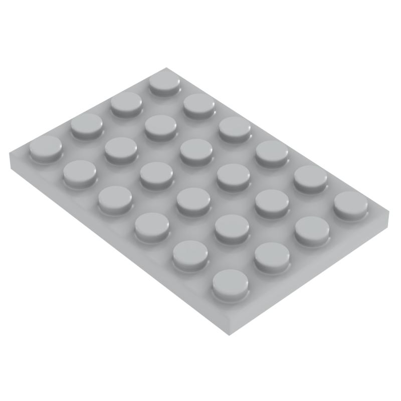 MOC Small Particle Plate Classic Building Blocks 4x6 Pieces Base Plate DIY Compatible 3032 12PCS світло-сірий колір
MOC Small Particle Plate Classic Building Blocks 4x6 Pieces Base Plate DIY Compatible 3032 12PCS світло-сірий колір