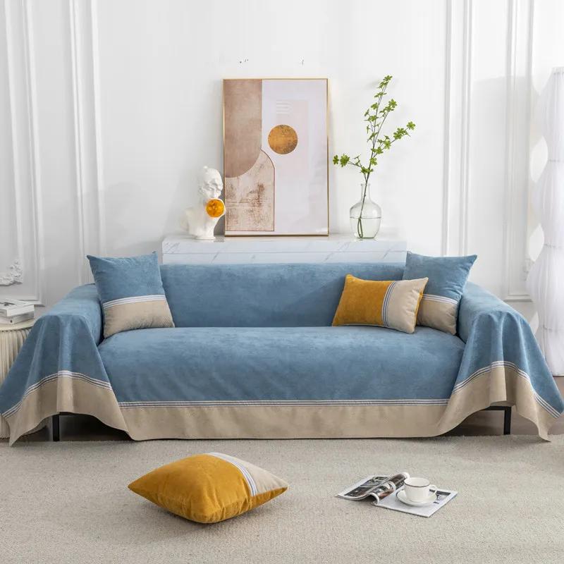 Modern Patchwork Waterproof Sofa Cover 1 2 3 4 5 Seater Couch Slipcover Recliner Armchair Towel Household Furniture Protective Cover Pet Owners Cat 200x130cm
Modern Patchwork Waterproof Sofa Cover 1 2 3 4 5 Seater Couch Slipcover Recliner Armchair Towel Household Furniture Protective Cover Pet Owners Cat 200x130cm