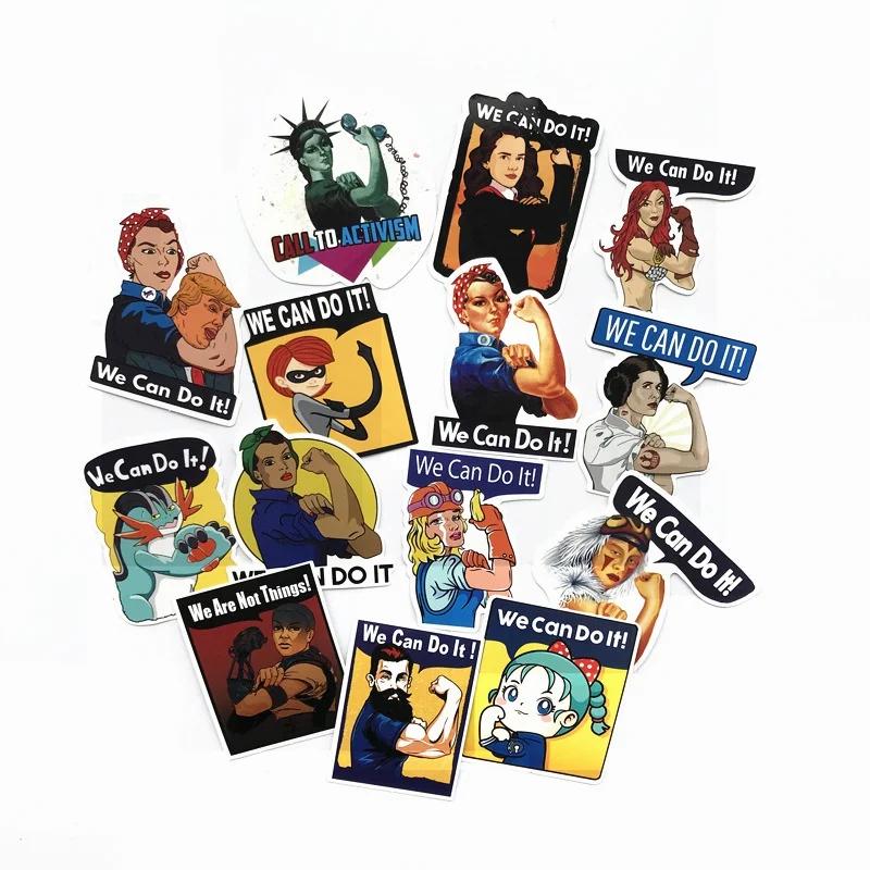14pcs Retro Vintage We Can Do It Rosie The Riveter Poster Stickers for Mobile Phone Laptop Luggage Skateboard Bike Car
14pcs Retro Vintage We Can Do It Rosie The Riveter Poster Stickers for Mobile Phone Laptop Luggage Skateboard Bike Car