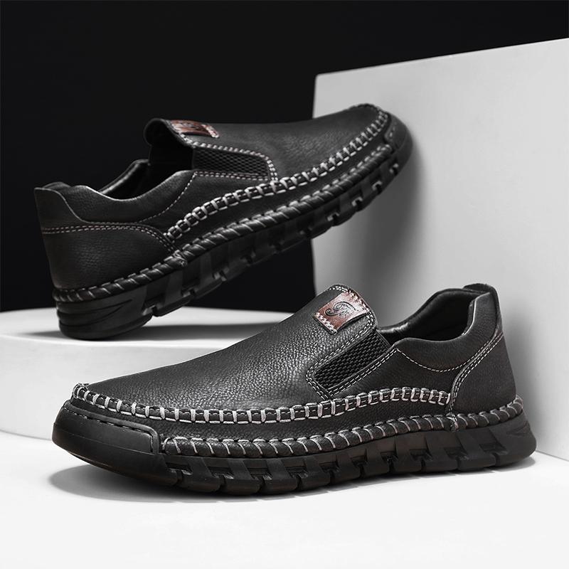 Fashion Genuine Leather Men s Casual Shoes Handmade Man Loafers Comfortable Business Shoes Hot Sale Flats Walking Driving Shoes 38 чорний
Fashion Genuine Leather Men s Casual Shoes Handmade Man Loafers Comfortable Business Shoes Hot Sale Flats Walking Driving Shoes 38 чорний