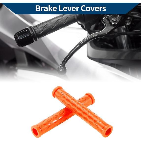 3/8 10mm Universal Motorcycle Brake Lever Cover Non Slip Rubber Brake Lever Grip Sleeve for Motorcycle Scooter Bicycle Bike Orange 1pair
3/8 10mm Universal Motorcycle Brake Lever Cover Non Slip Rubber Brake Lever Grip Sleeve for Motorcycle Scooter Bicycle Bike Orange 1pair