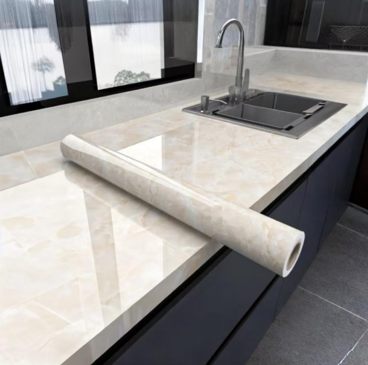 1 Roll Marble Pattern Self-Adhesive Wallpaper, Waterproof & Oil-Resistant Kitchen Sticker, Easy to Remove, High Temperature Resi 40cm x 100cm
1 Roll Marble Pattern Self-Adhesive Wallpaper, Waterproof & Oil-Resistant Kitchen Sticker, Easy to Remove, High Temperature Resi 40cm x 100cm