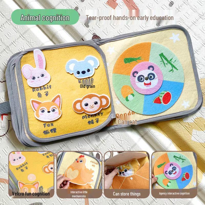 Монтессори Детская Тканевая Книга, Устойчивая к Разрывам, и Игрушка-Прорезыватель
Монтессори Детская Тканевая Книга, Устойчивая к Разрывам, и Игрушка-Прорезыватель