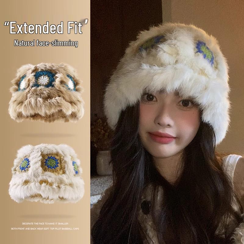 Women s Cute Lion Dance Knitted Bucket Hat - Plush Rabbit Fur, Cold-Proof for Autumn & Winter One Size червоний
Women s Cute Lion Dance Knitted Bucket Hat - Plush Rabbit Fur, Cold-Proof for Autumn & Winter One Size червоний