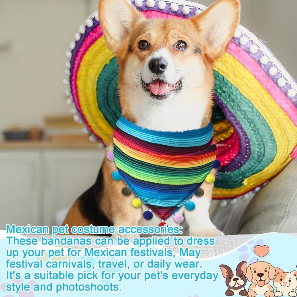 Gift Triangle Dog Bandanas Mexican Style Adjustable Pet Neckerchief Multicolor Pet Bibs Pet Supplies
Gift Triangle Dog Bandanas Mexican Style Adjustable Pet Neckerchief Multicolor Pet Bibs Pet Supplies