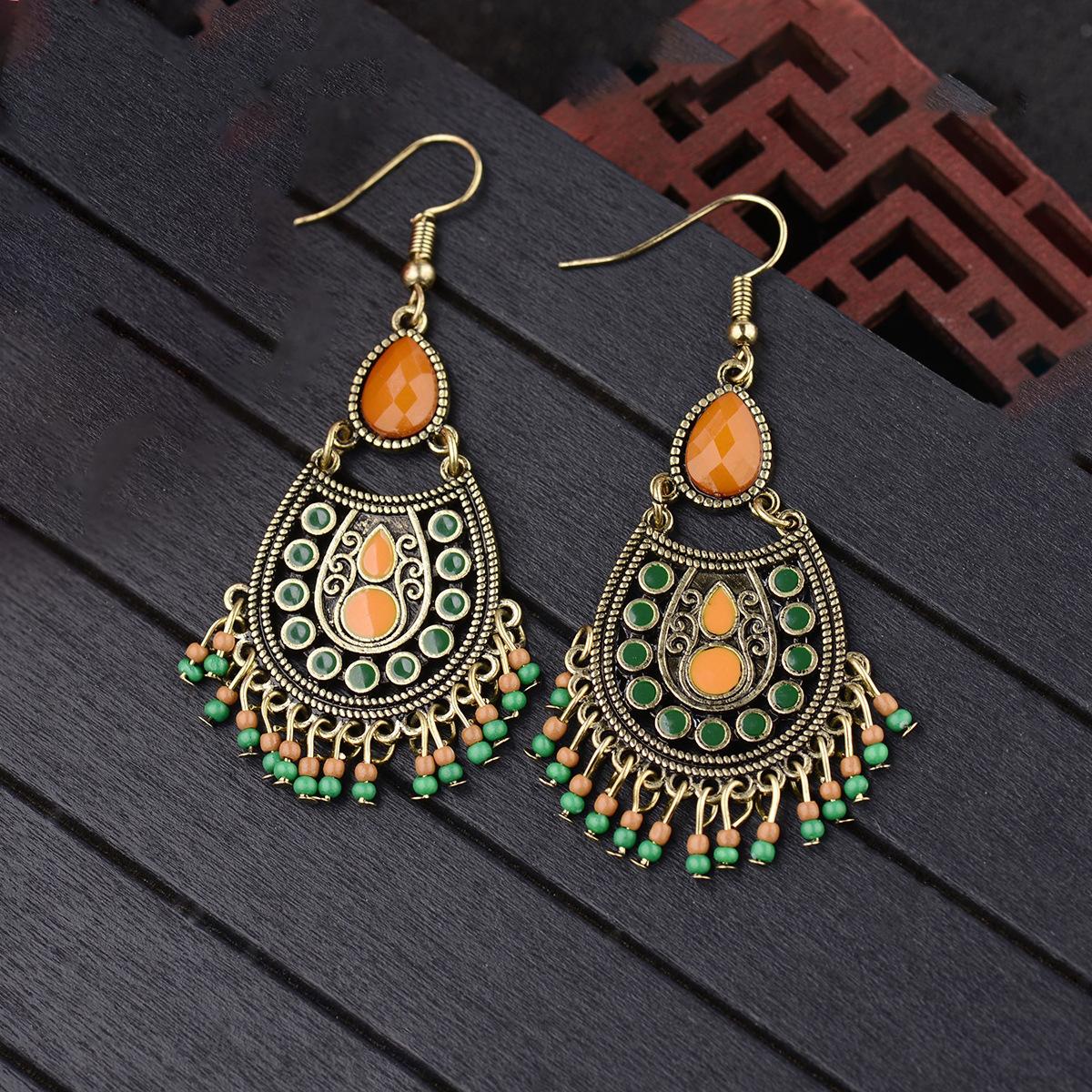 Модные серьги-подвески для женщин оранжевый
Модные серьги-подвески для женщин оранжевый