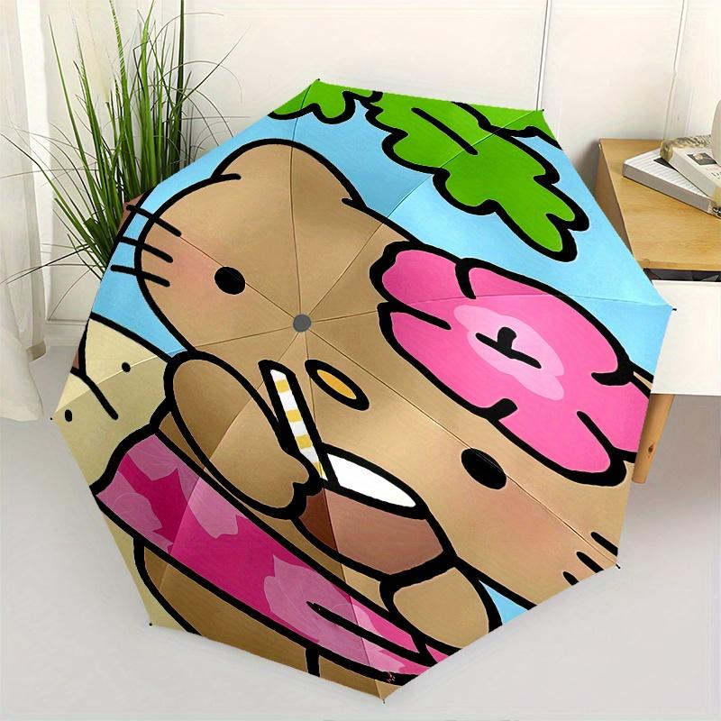 Hello Kitty, Tropical Drink Automatic Opening and Closing Parasol Compact Travel Umbrella with 8 Ribs for Women and Men Ideal Birthday/Chris
Hello Kitty, Tropical Drink Automatic Opening and Closing Parasol Compact Travel Umbrella with 8 Ribs for Women and Men Ideal Birthday/Chris