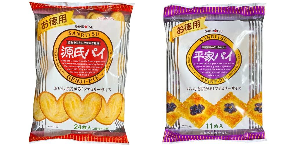 Сравнение вкусов пирогов Sanritsu Seika Genji по 1 пакетику каждого вида, 2 пакетика всего набора Набор пирогов/Heike, тип,
Сравнение вкусов пирогов Sanritsu Seika Genji по 1 пакетику каждого вида, 2 пакетика всего набора Набор пирогов/Heike, тип,