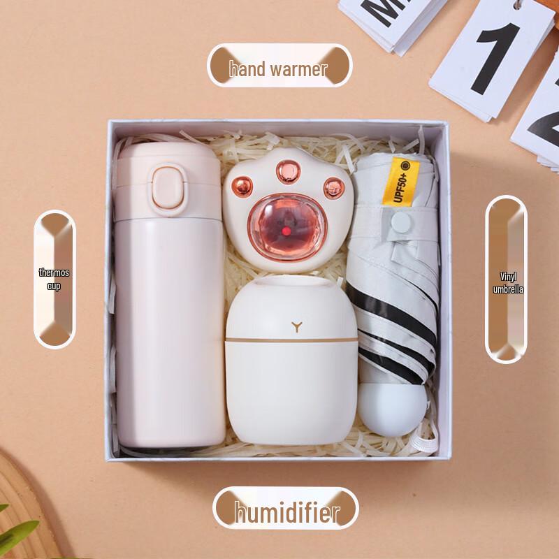 Summer Comfort Employee Gift Set 23 Thermos + Hand Warmer + Humidifier + Umbrella
Summer Comfort Employee Gift Set 23 Thermos + Hand Warmer + Humidifier + Umbrella