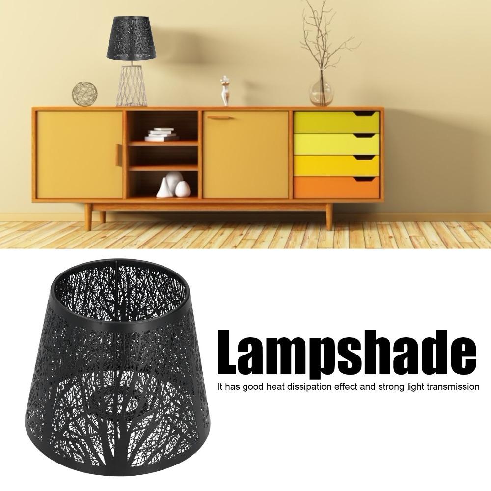 2PCS Carved Design Lampshade Wrought Iron Hollow Tree Shadow Lamp Shade Floor Lamp чорний
2PCS Carved Design Lampshade Wrought Iron Hollow Tree Shadow Lamp Shade Floor Lamp чорний