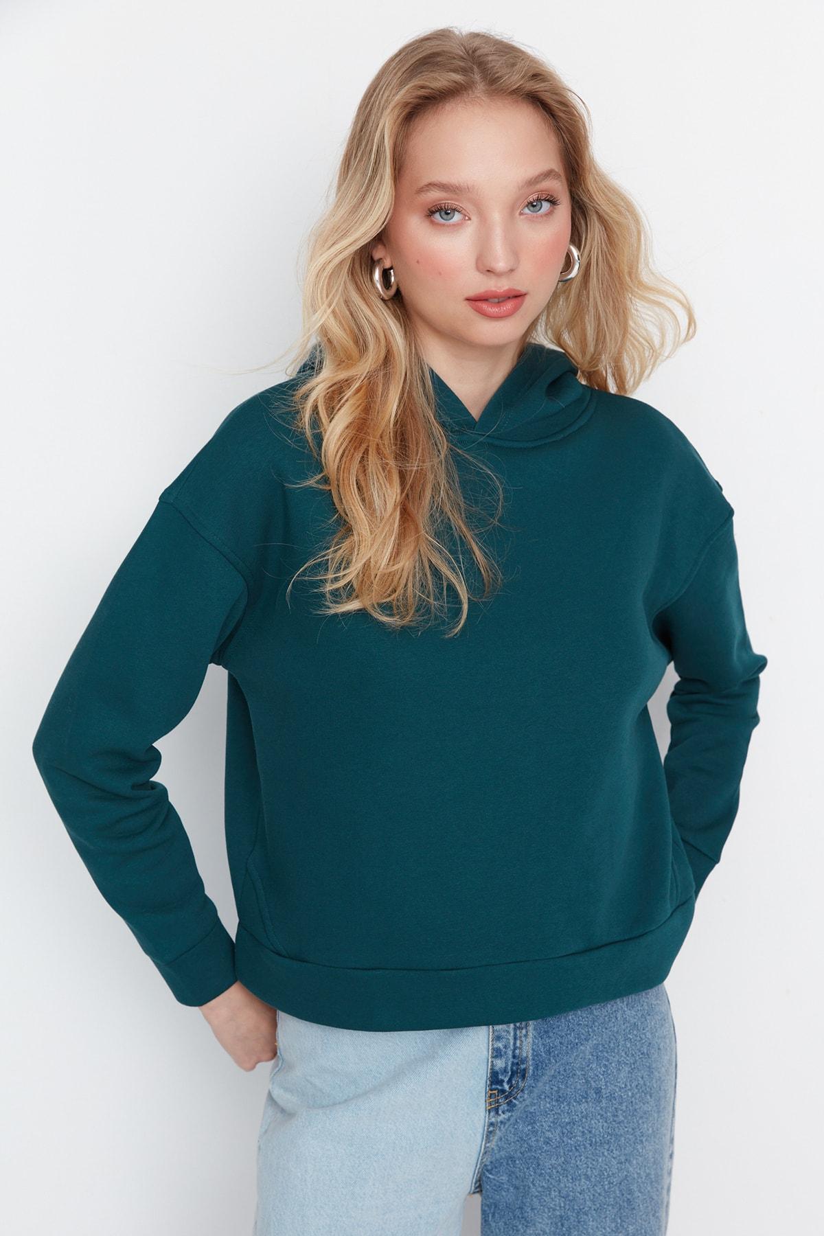 Women s Fashion New Sweatshirt Petrol Regular Normal Fit Basic Hooded Thick Inside Fleece Knitted Sweatshirt L aqua синього кольору
Women s Fashion New Sweatshirt Petrol Regular Normal Fit Basic Hooded Thick Inside Fleece Knitted Sweatshirt L aqua синього кольору