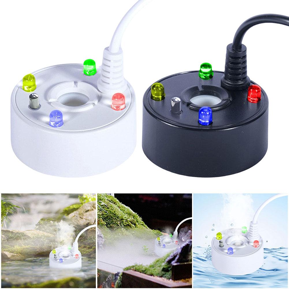 USB Mist Maker 4 Color LED Lights Atomizer Air Humidifier for Halloween Party Decorations for Fish Tanks Rockery Decoration чёрный
USB Mist Maker 4 Color LED Lights Atomizer Air Humidifier for Halloween Party Decorations for Fish Tanks Rockery Decoration чёрный