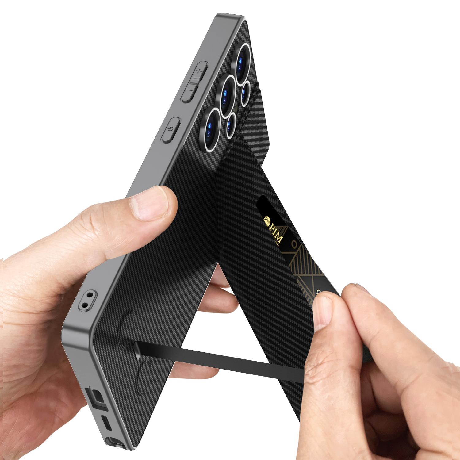 GKK For Samsung Galaxy S25 Ultra Case with Card Holder Kickstand PC+PU Phone Back Cover Black
GKK For Samsung Galaxy S25 Ultra Case with Card Holder Kickstand PC+PU Phone Back Cover Black